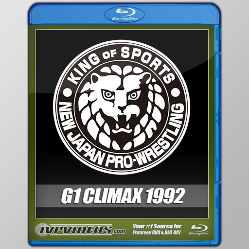 NJPW 1992 G1 Climax (Blu-Ray with Cover Art)